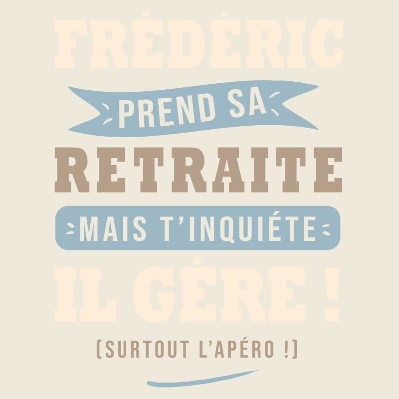 Frédéric humour retraite cadeau frederic
