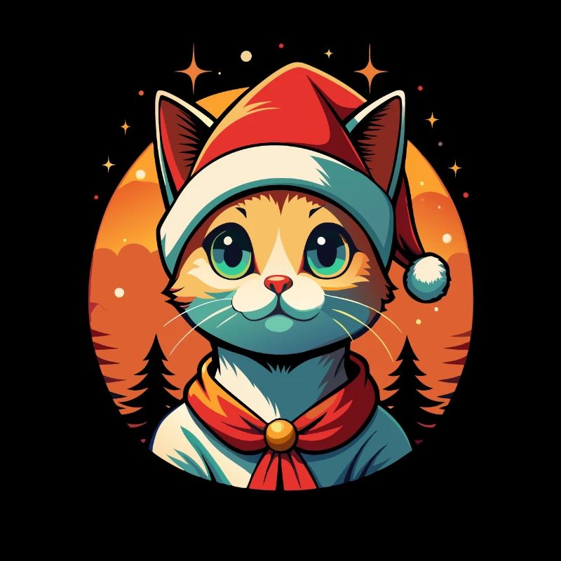 Meowy Christmas - Cadeau avec chat