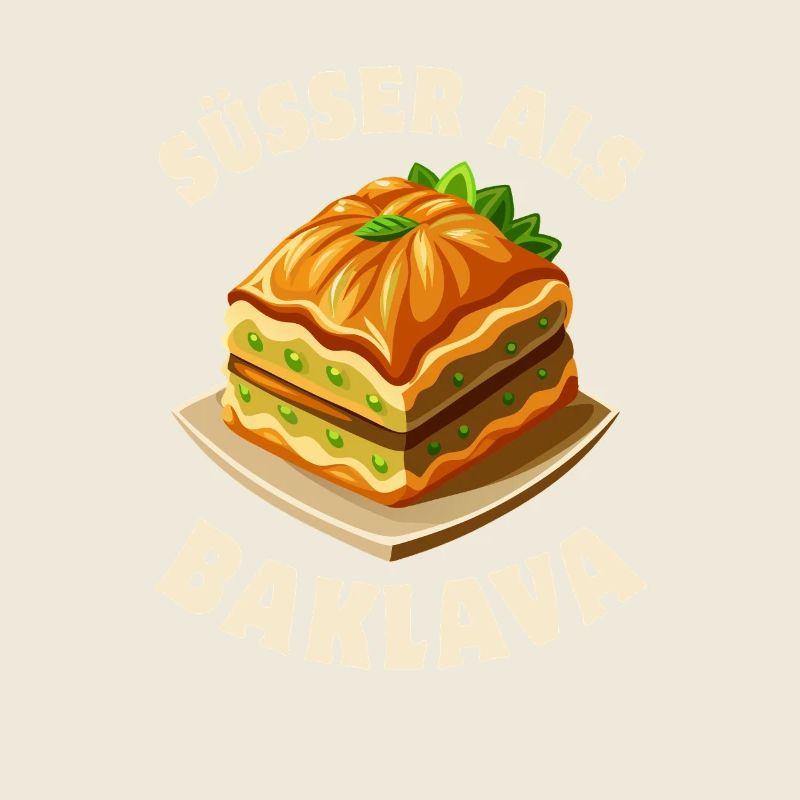 Süßer als Baklava - Süßspeise - Spruch