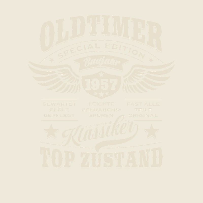 Oldtimer Baujahr 1957 - Geburtstag - Geschenk