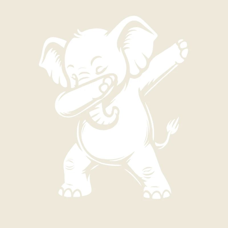 Elefant dabbing - Dab Dance - Geschenk