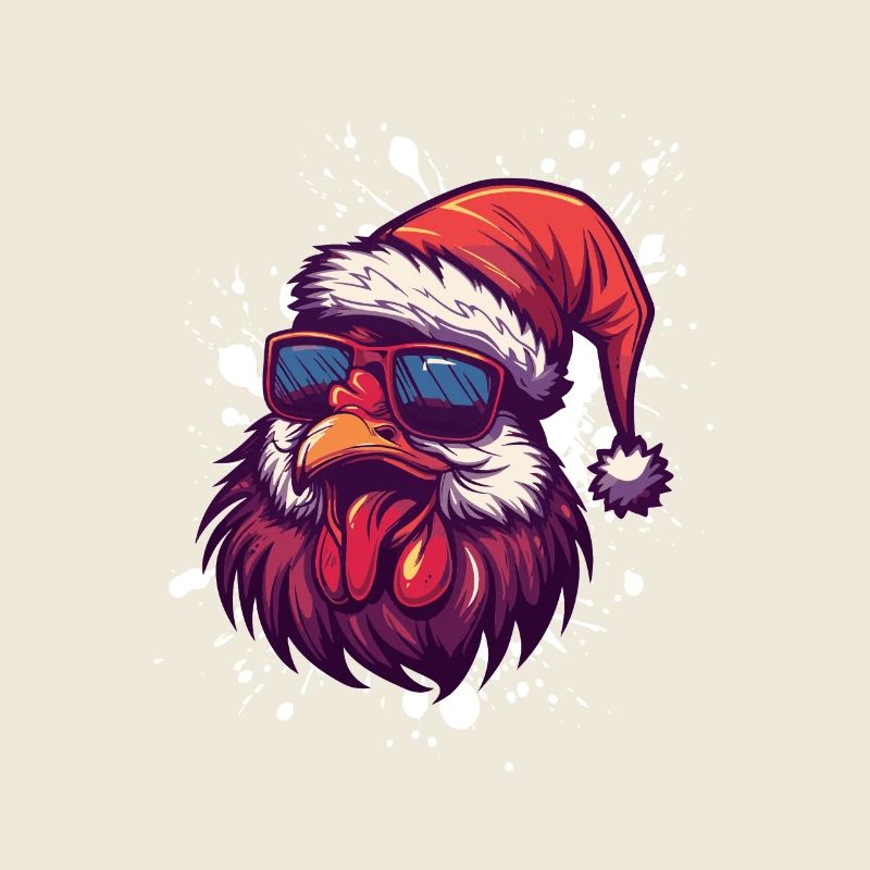 Chicken Christmas Funny