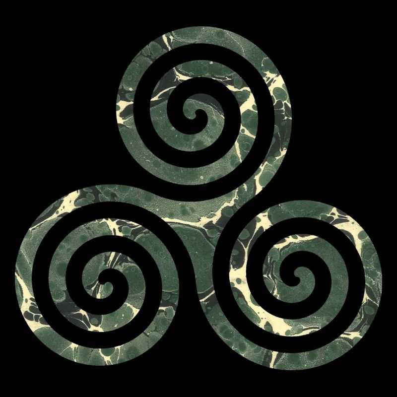 Celtic symbol triskele e 226
