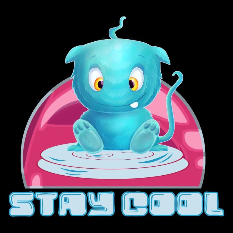 Eisbär Bleibt Cool Süss