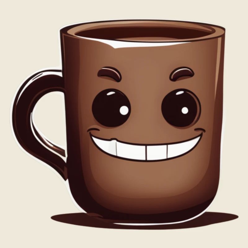 Tasse en chocolat sucré