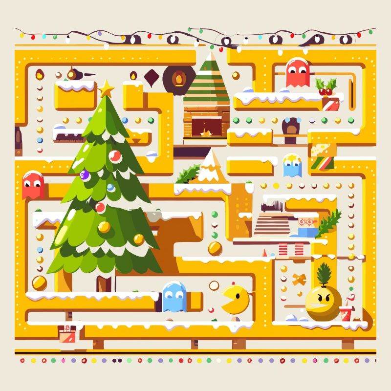 arcade game christmas