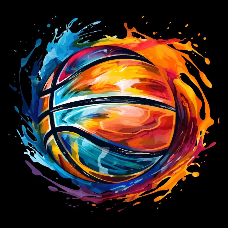 Conception de ballon de basket-ball pour les joueurs de basket-ball