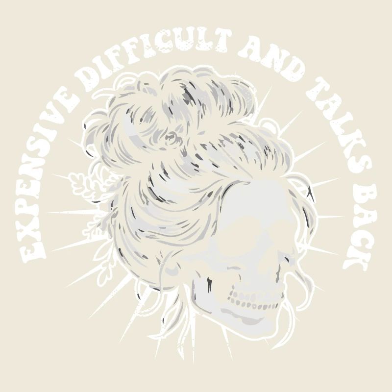 Skeleton Messy Bun Expensive Difficult And Talks