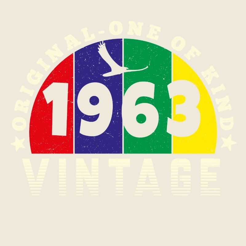 Vintage 1963 Retro - Bursdag