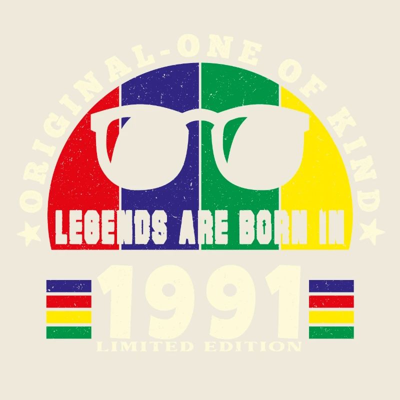 Original - Einzigartiges Geburtstagsgeschenk von 1991.