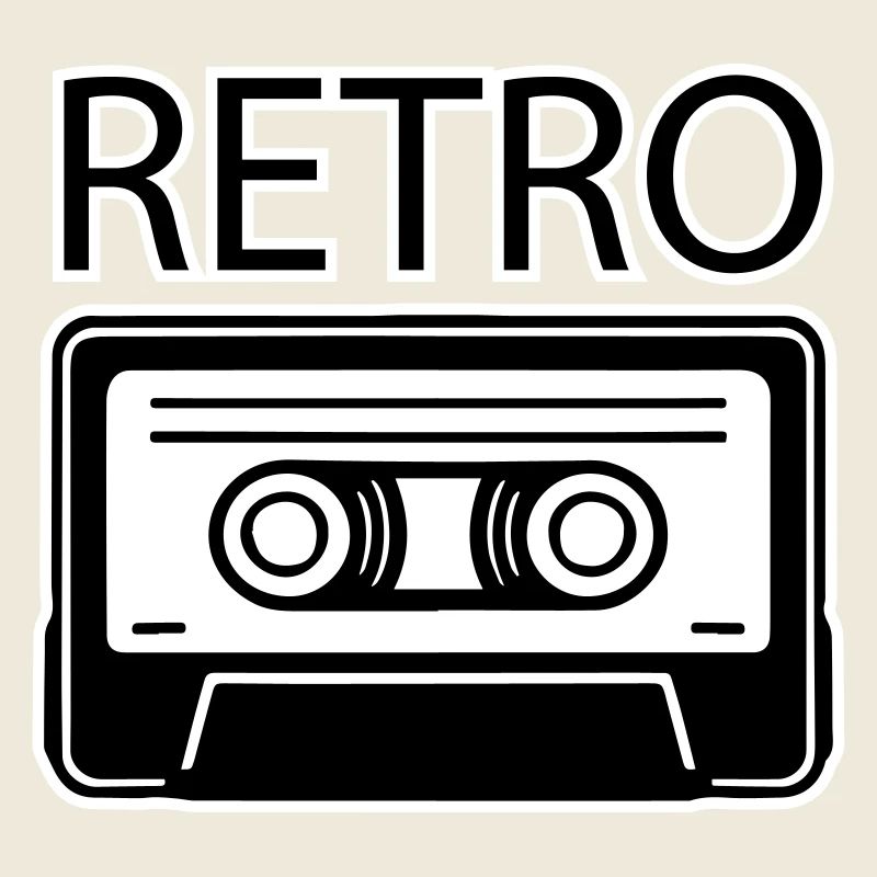 Oldschool Cassette - RETRO Design