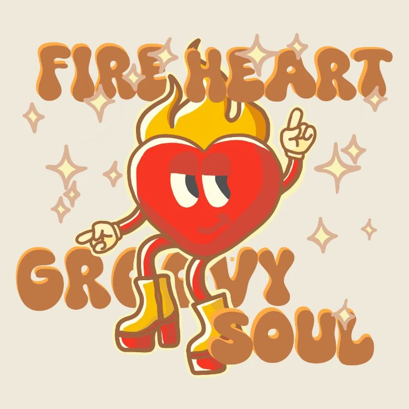 Cœur en feu , âme groovy
