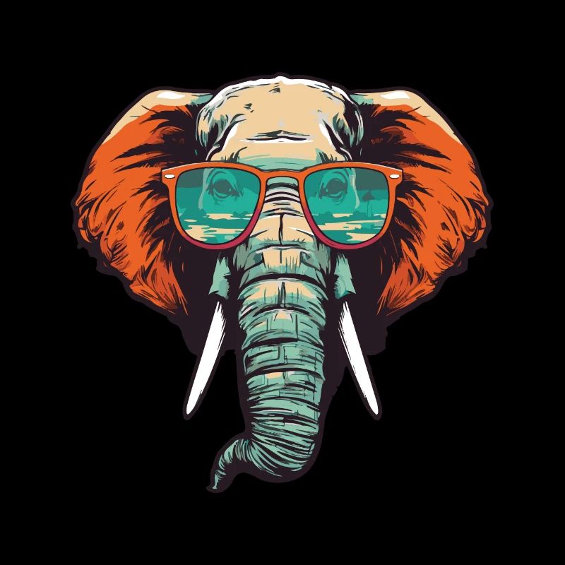 Tête d’éléphant Cool