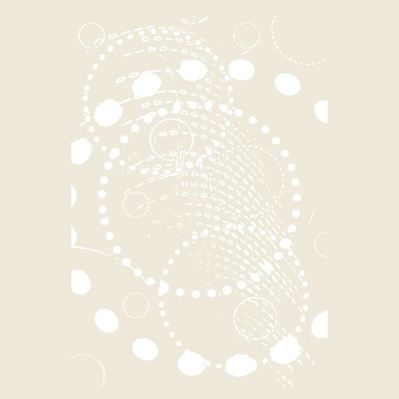 Spirale d’argile abstraite