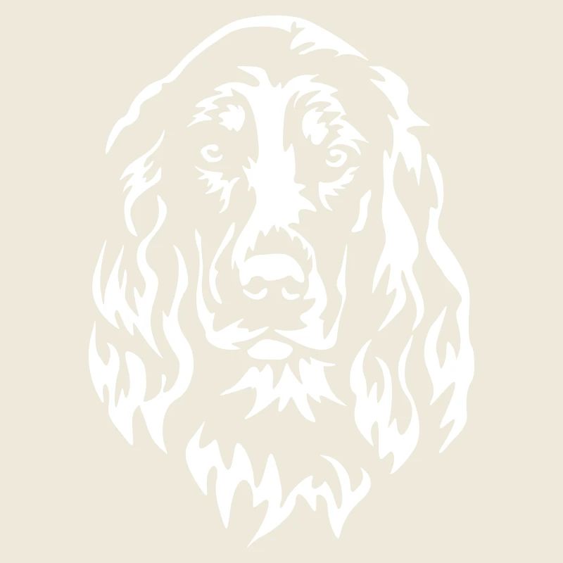Gordon Setter Kopf "Black Edition"