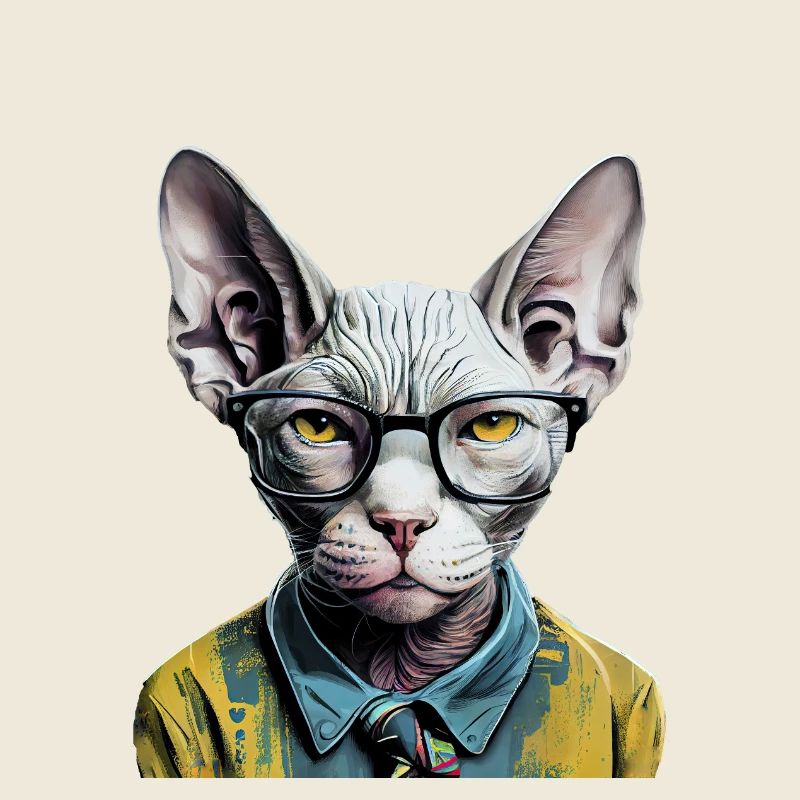 Chat hipster Ziggy