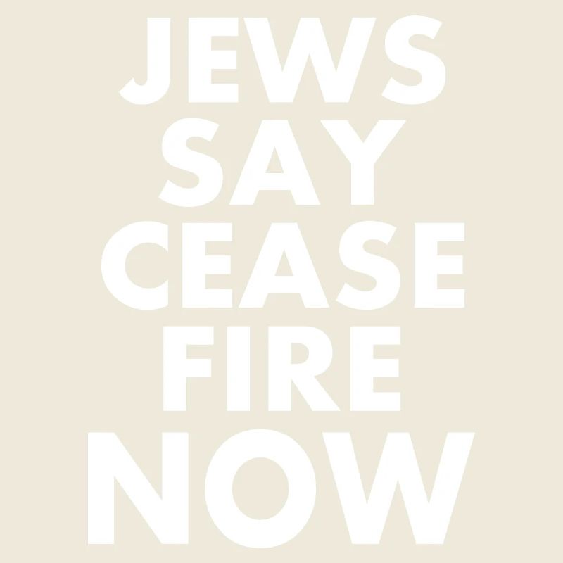 Jews say ceasefire now