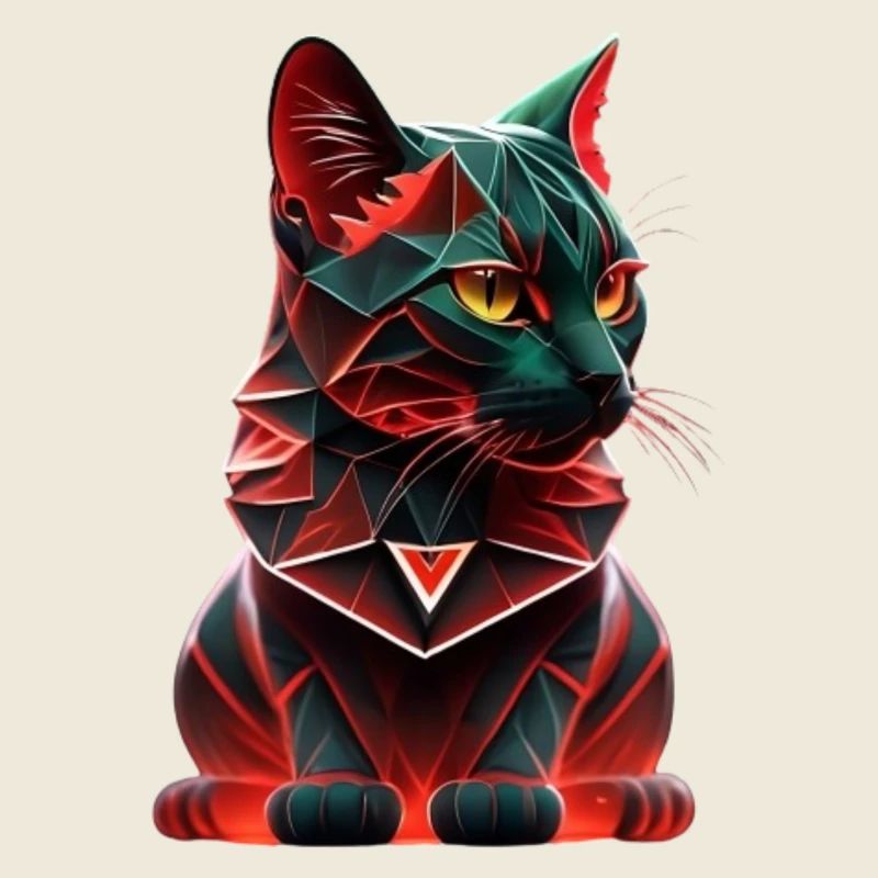 Chat géométrique