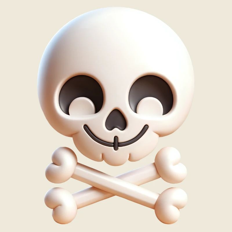 Friendly Skull and Crossbones