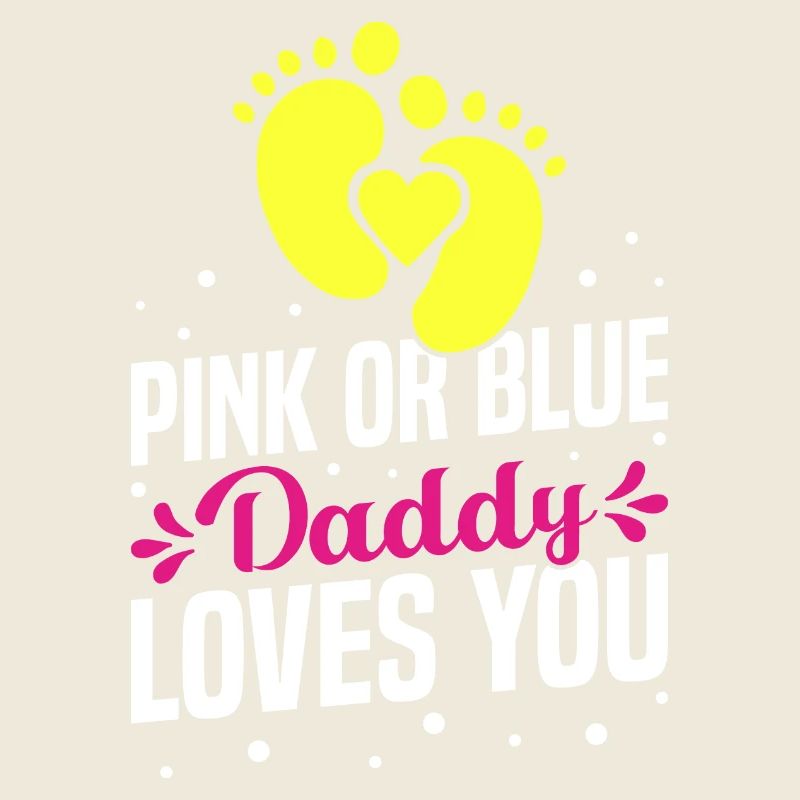 pink oder blau Papa wird dich lieben