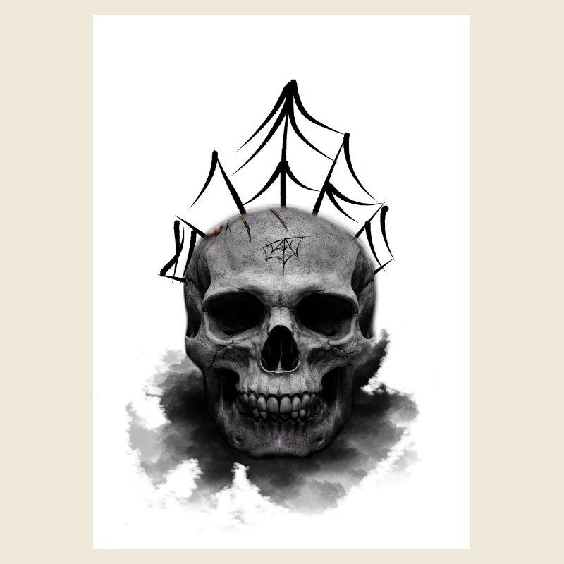 Deadhead Spider Skull