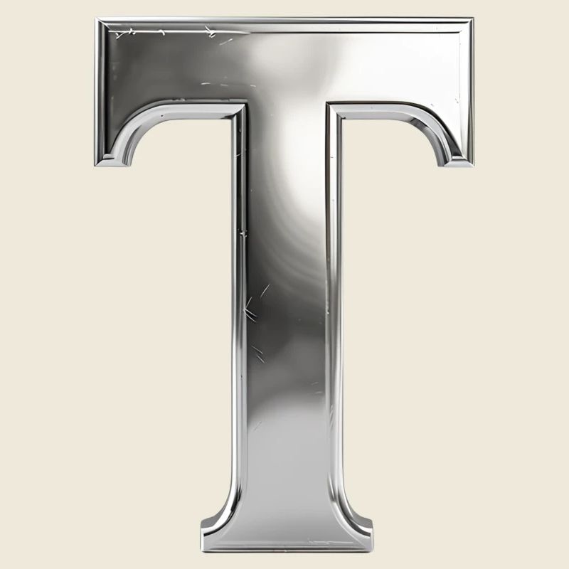 Chrome ,, T " Metallic