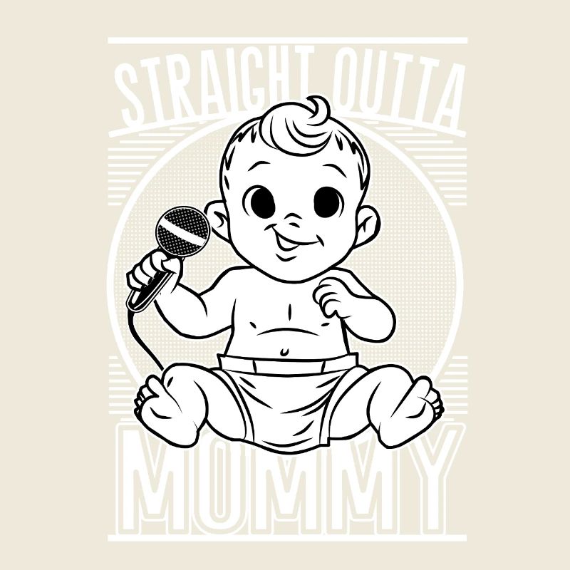 Directement sorti de Maman – Un design drôle de bébé