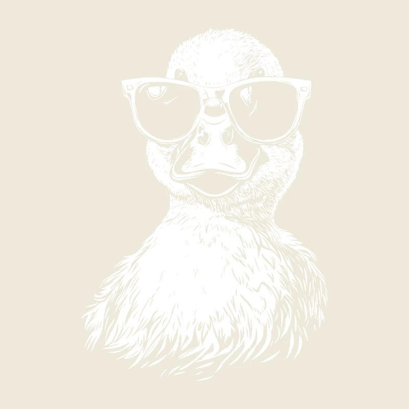 Cool Duck Sunglasses Summer Graphic