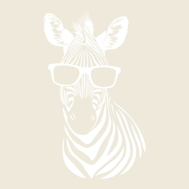 Cool Zebra Lunettes de soleil Plage d’été