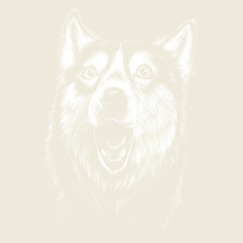 Dramatic Husky