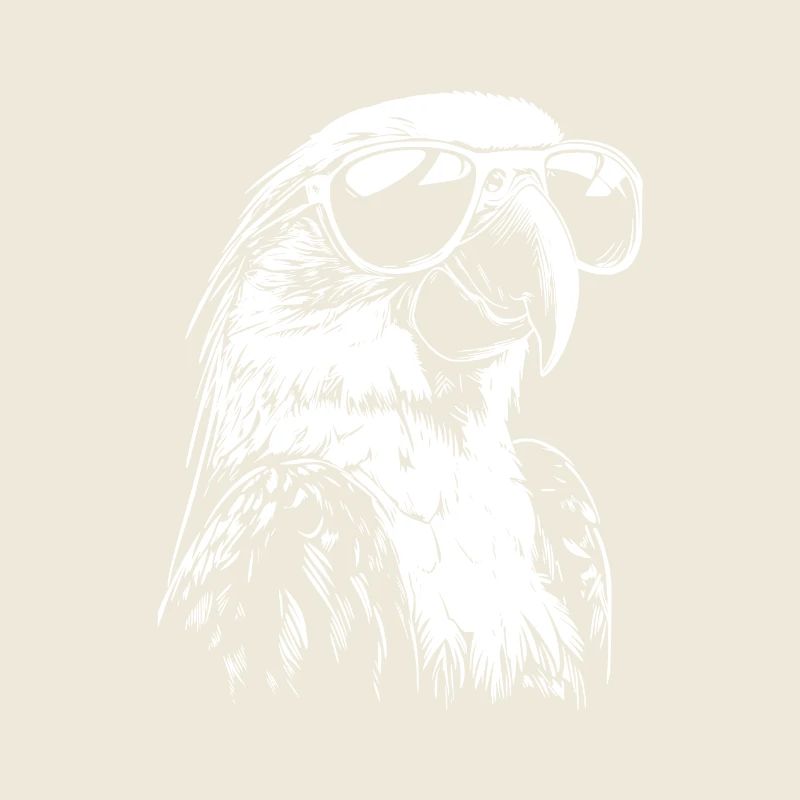 Cool Papagei Sonnenbrille Sommer Strand