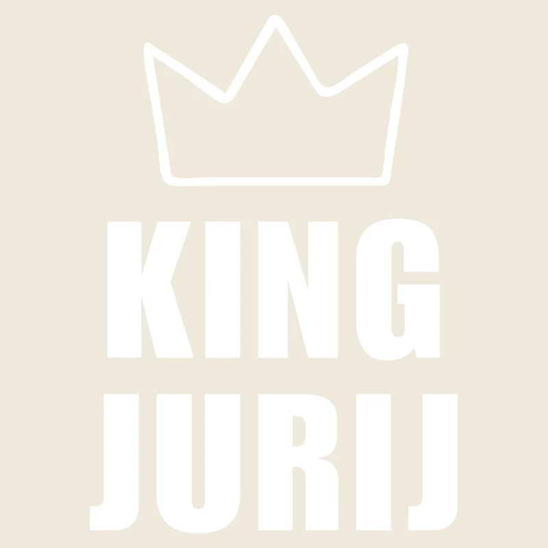 Jurij Name mit Buchstabe J - King Crown Hemd