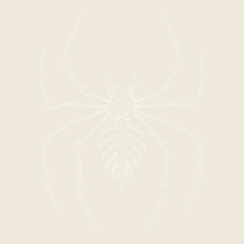 Gothic Skeleton Spider 90's