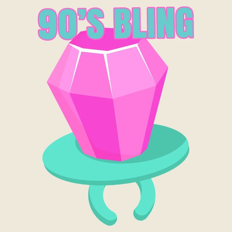 90s Bling - 90s Nostalgia Humor