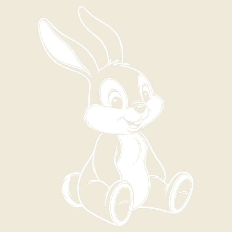 Illustration de Bunny Bunny Drôle de Mignon