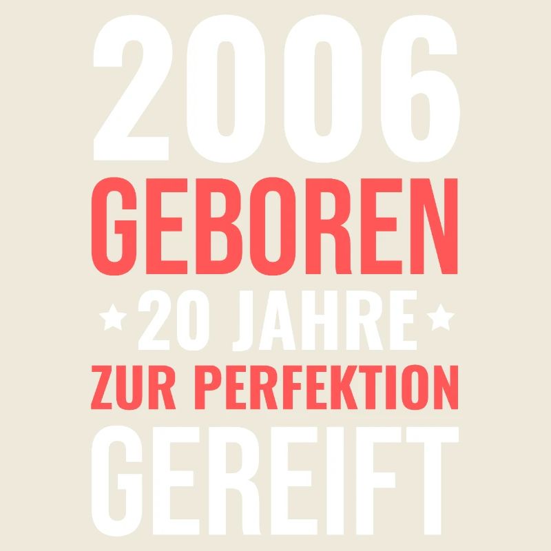 2006 Né – 20 ans de maturation parfaite