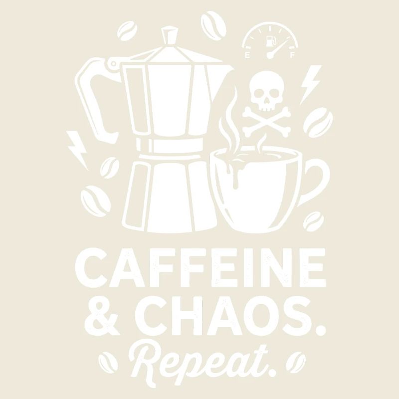 Coffee Chaos: Mocha, Skull & Repeat