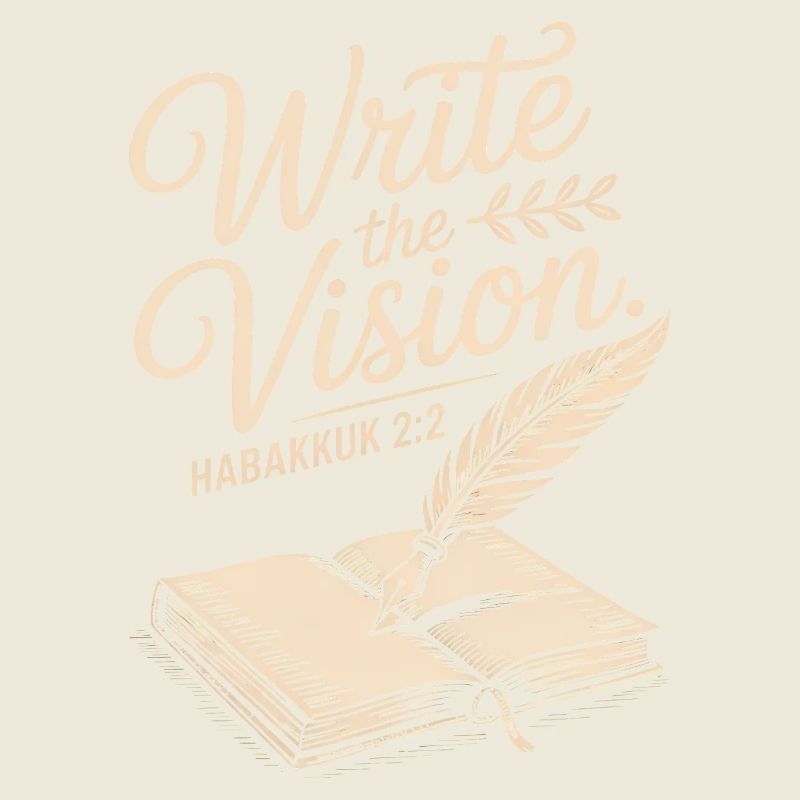 Write the Vision Bible Verse Quill