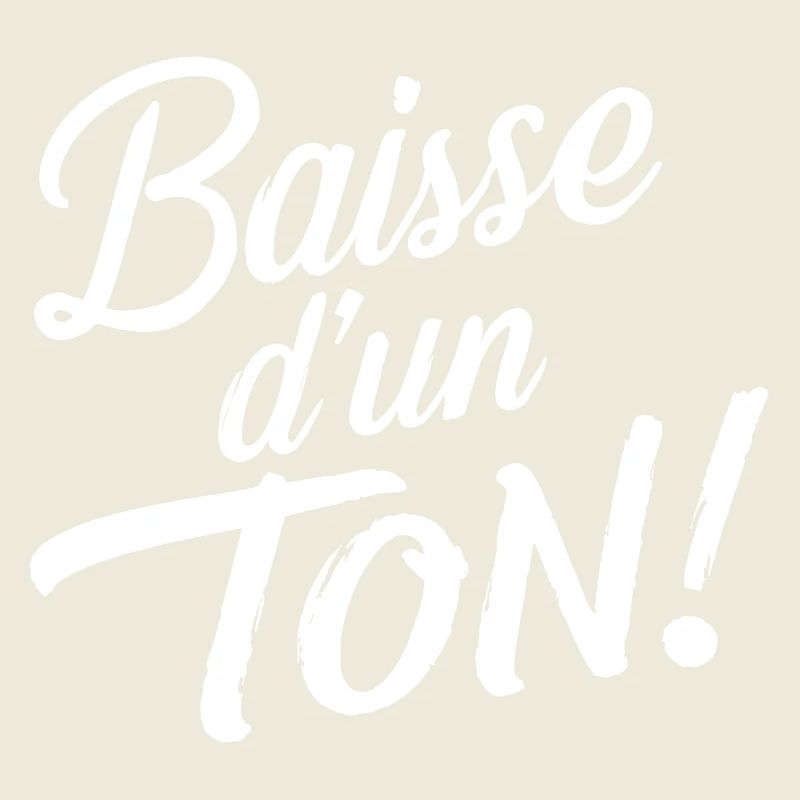 Baisse d'un ton