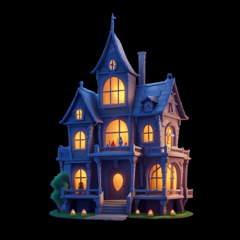 Maison effrayante