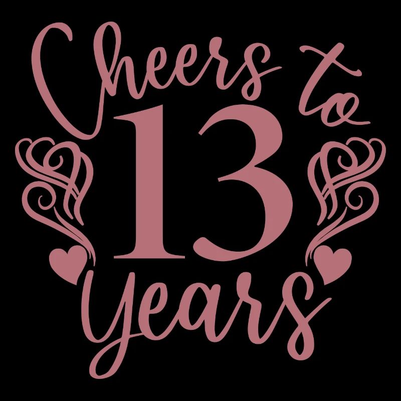 Bravo à 13 ans 13e anniversaire