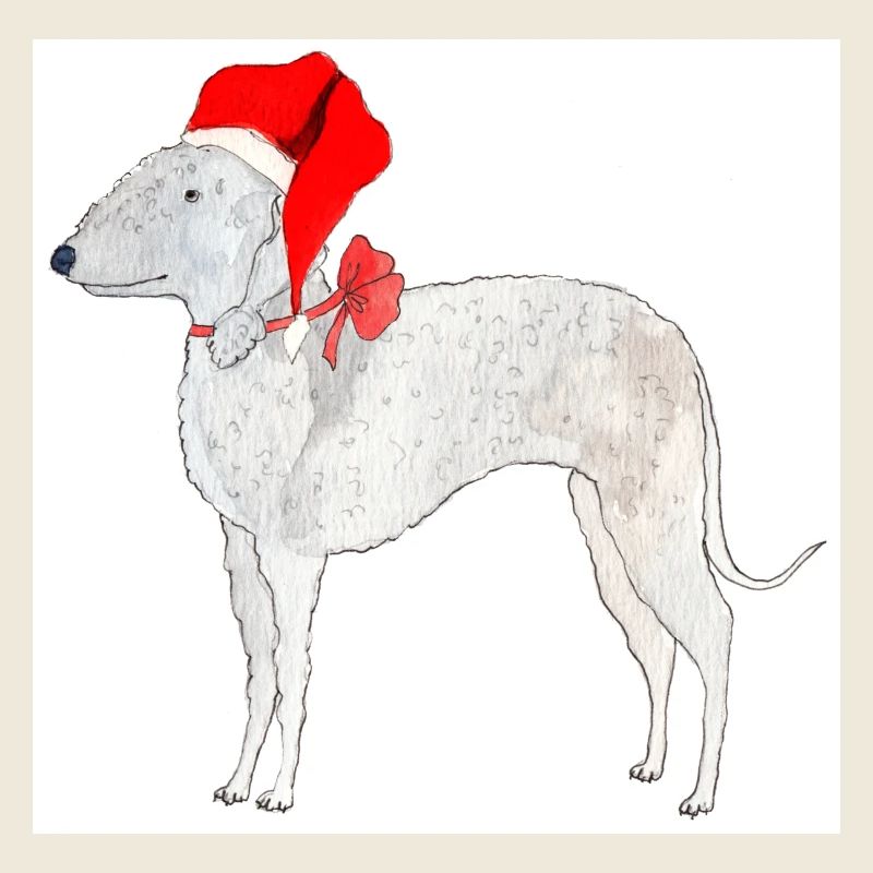 Bedlington Terrier Autocollant