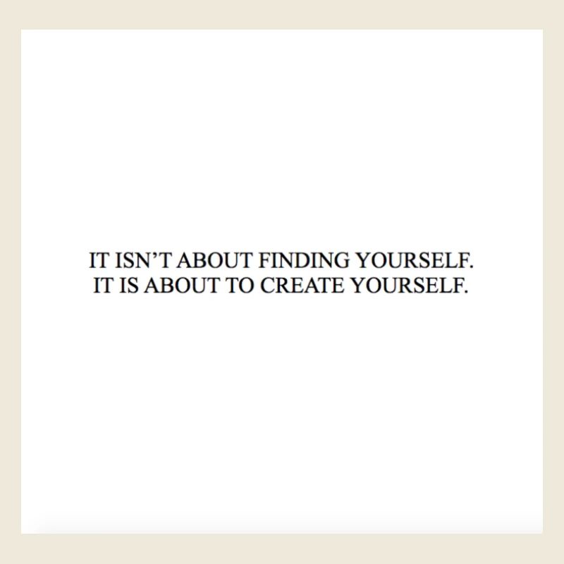 FINDING YOURSELF