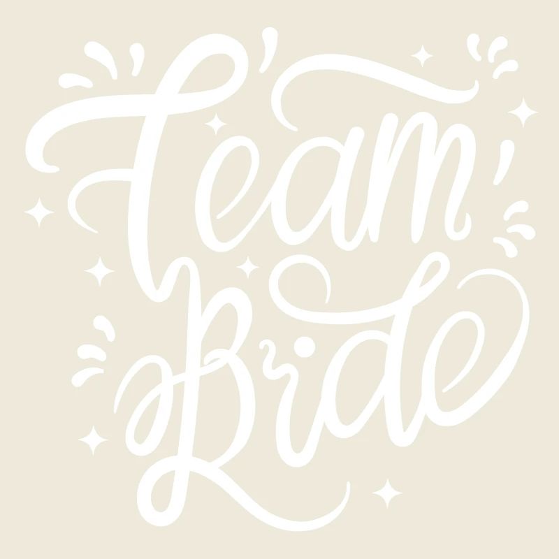 Team Bride en blanc pour votre enterrement de vie de garçon