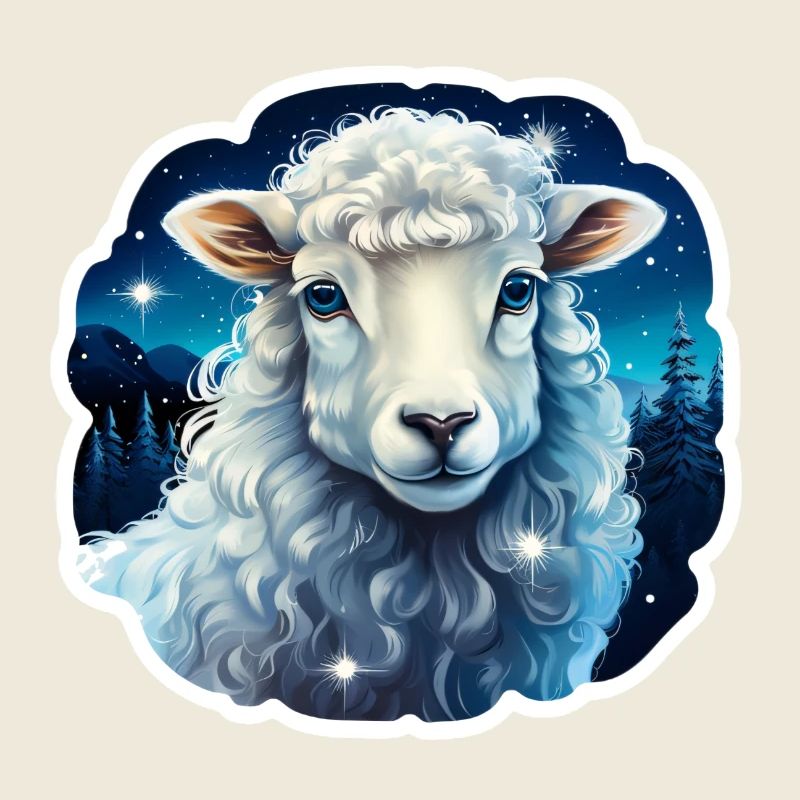 Winternachtsschaf