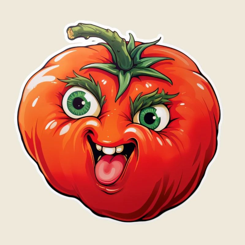 Tomate heureuse