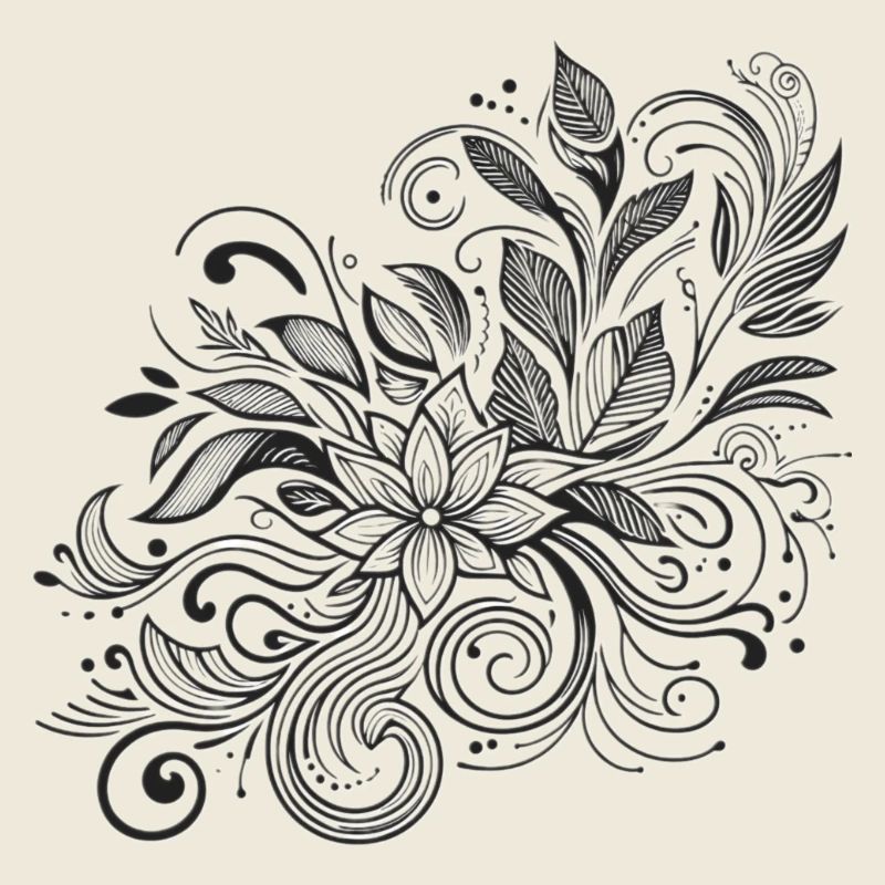 Floral Harmony Blumenmuster