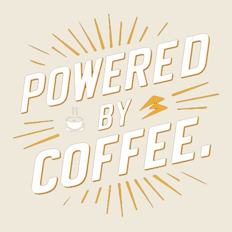 powered by coffee - café et humour