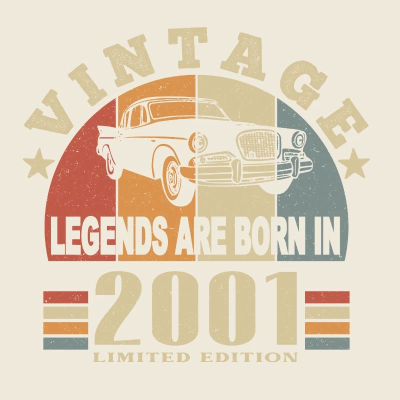 Vintage 2001 Legend Born