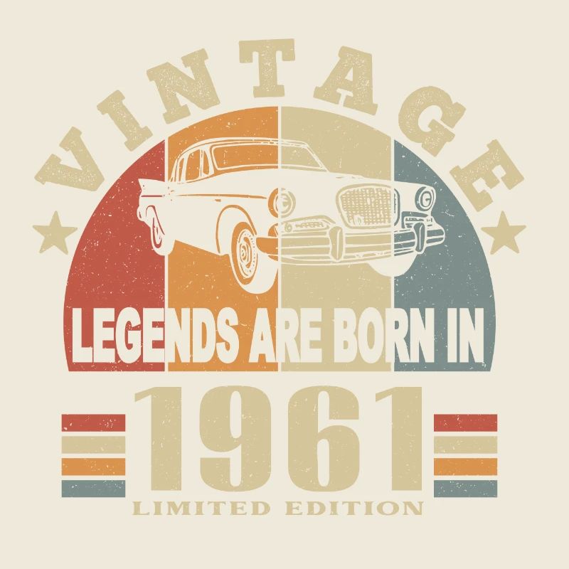 Vintage 1961 Legend Born
